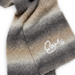 Ombre Knit Scarf - Brown