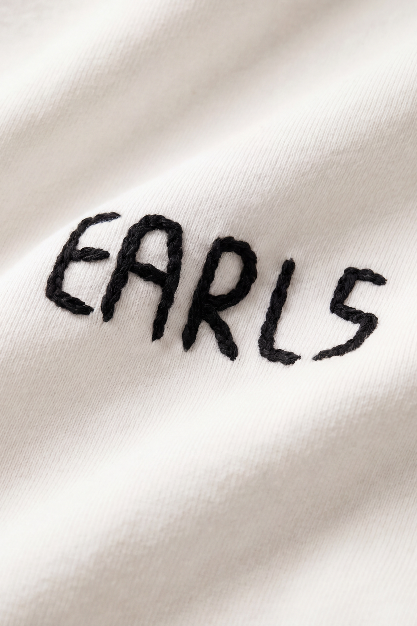 Raw Edge Crew - White
