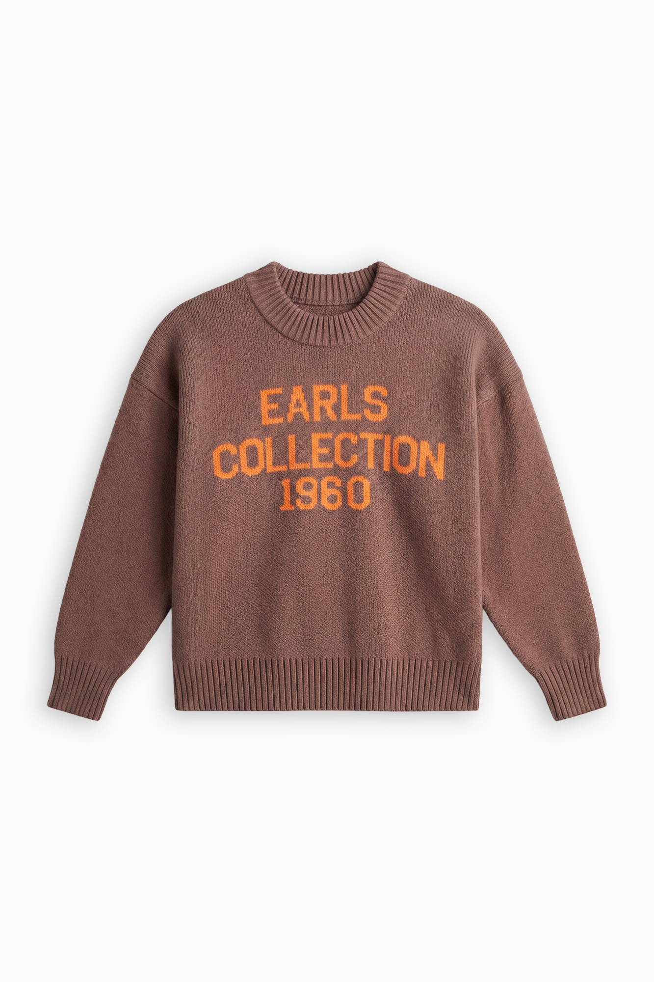 Association Knit - Chocolate/Sunset