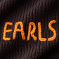 Sleek Knit Scarf - Brown/Orange