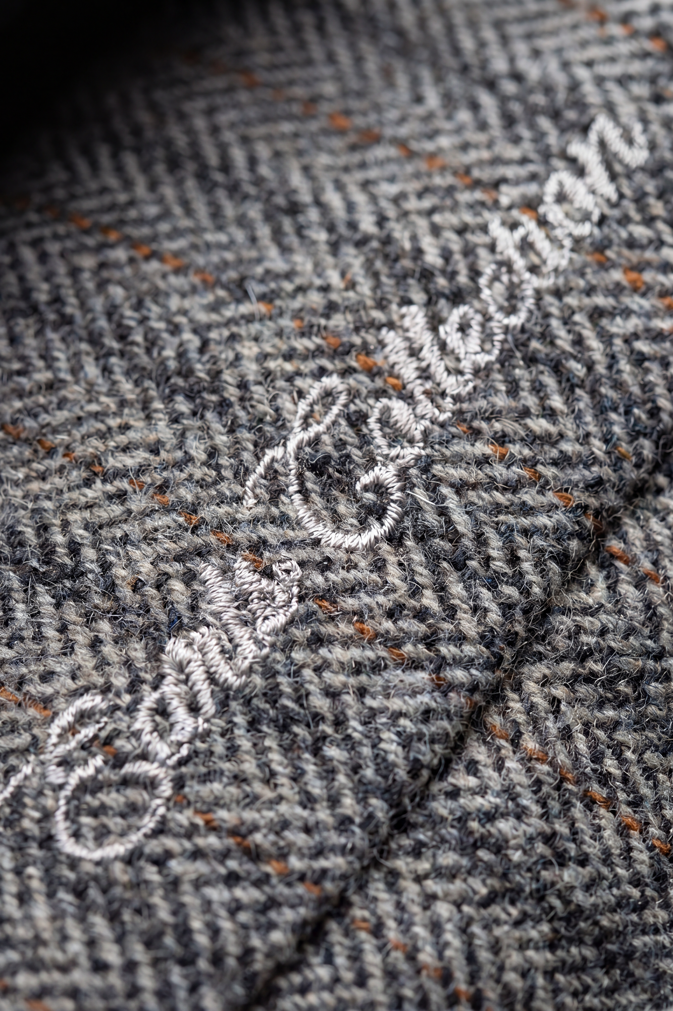 Tweed Overcoat - Grey