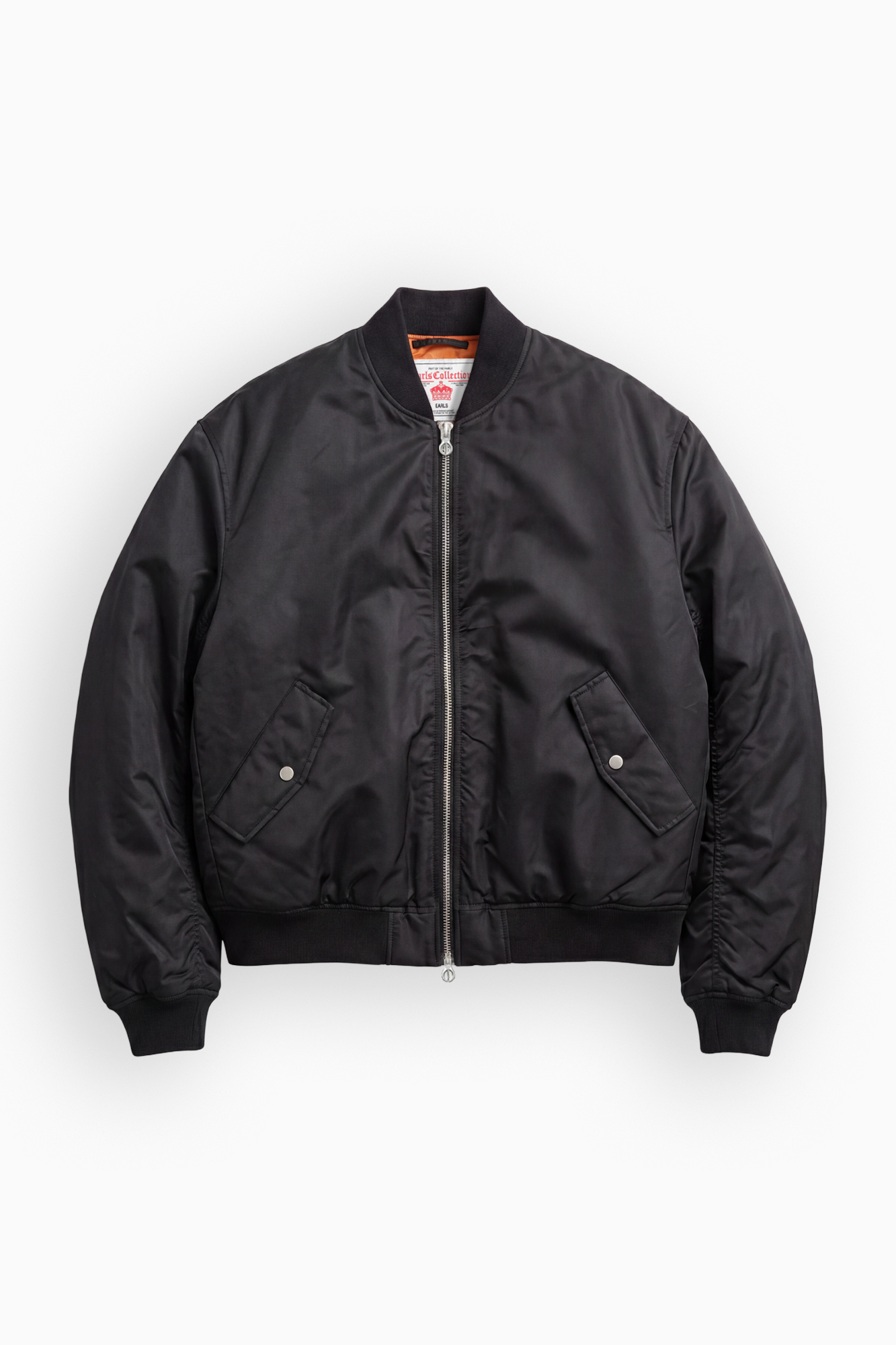 Gathered Bomber - Black/Burnt Orange