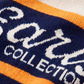 Sideline Intarsia - Navy/Orange