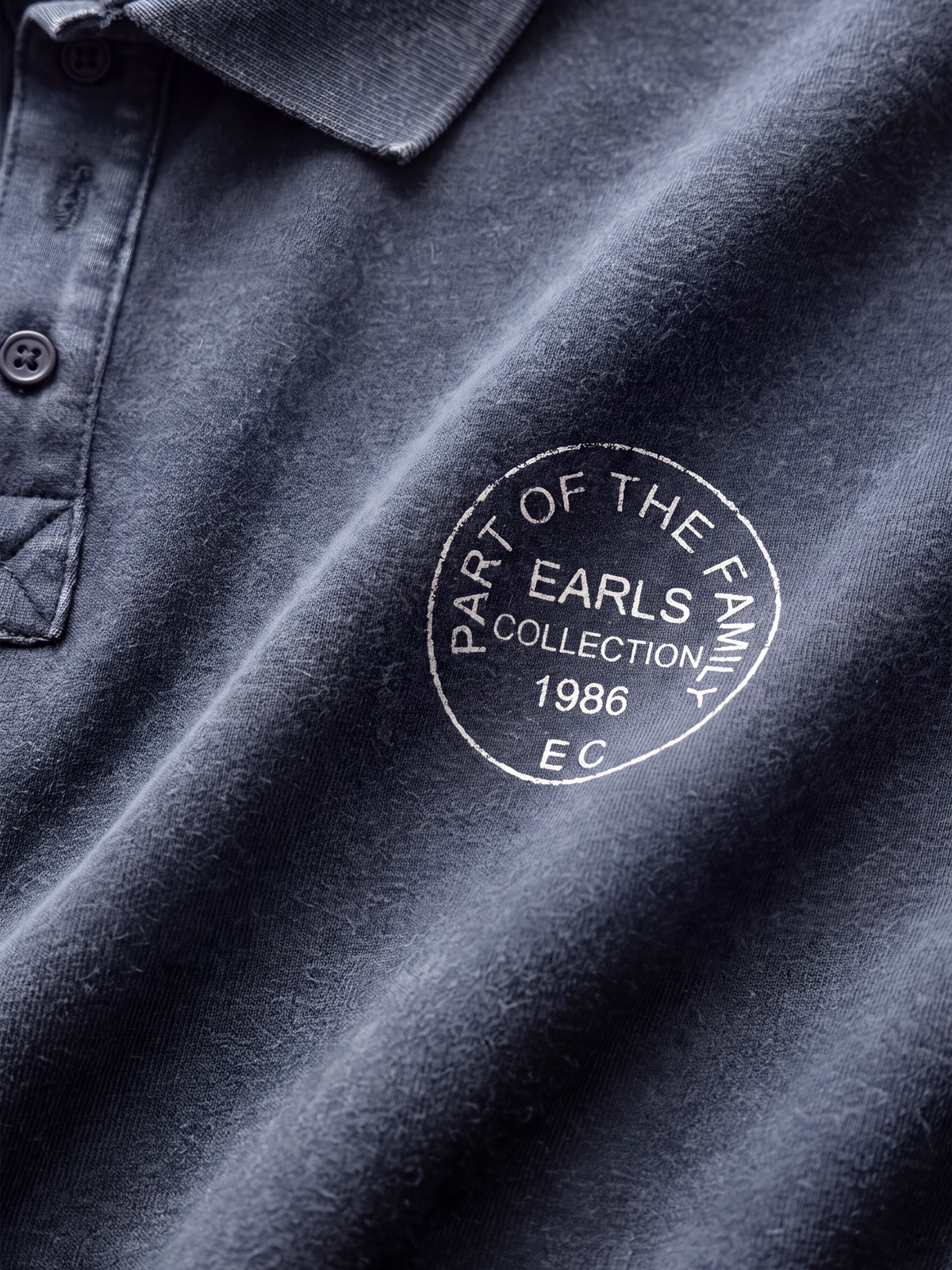 Jersey Polo - Navy