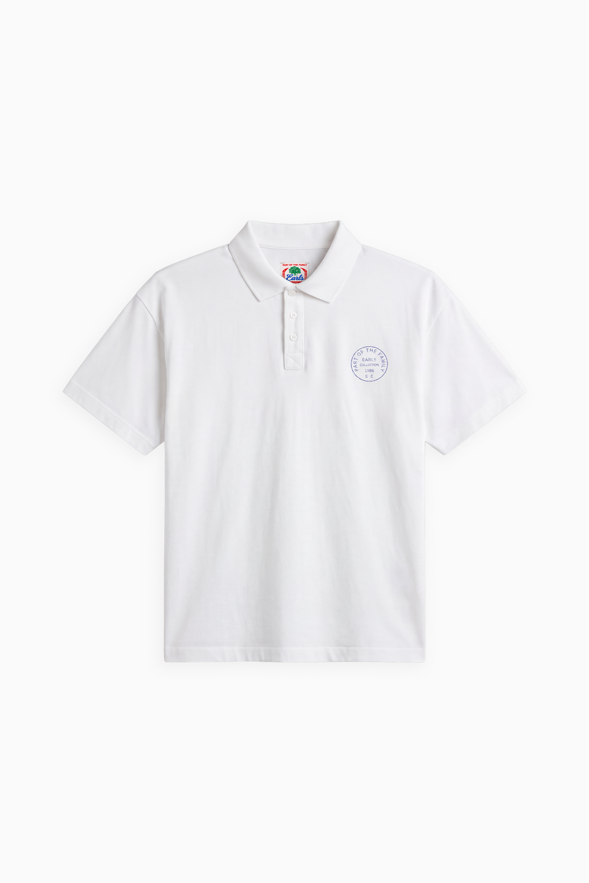 Jersey Polo - White