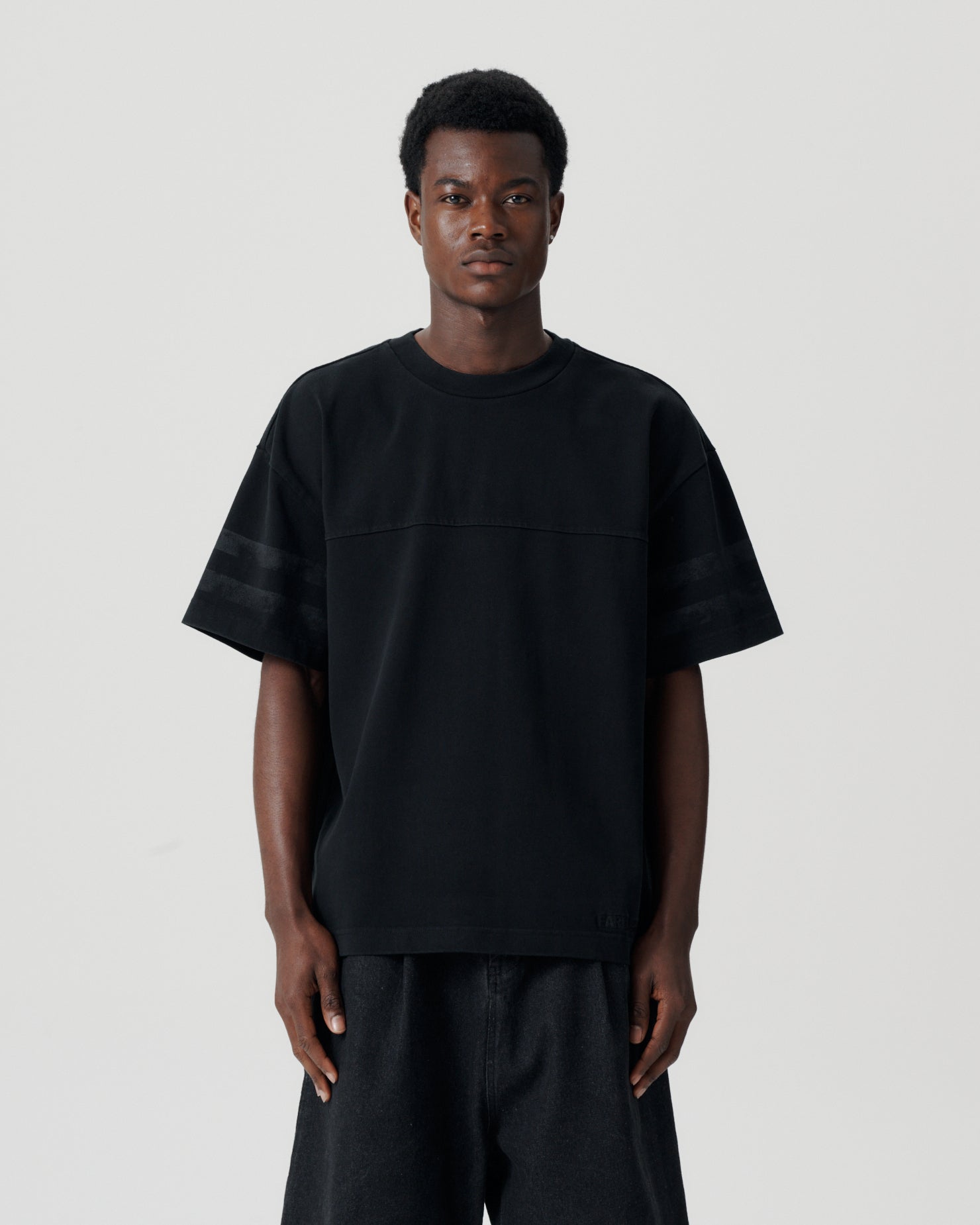 Sport Block Tee - Asphalt
