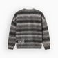 Ombre Knit Crew - Greyscale