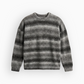 Ombre Knit Crew - Greyscale