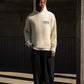 Mohair Knit Hood - Cream