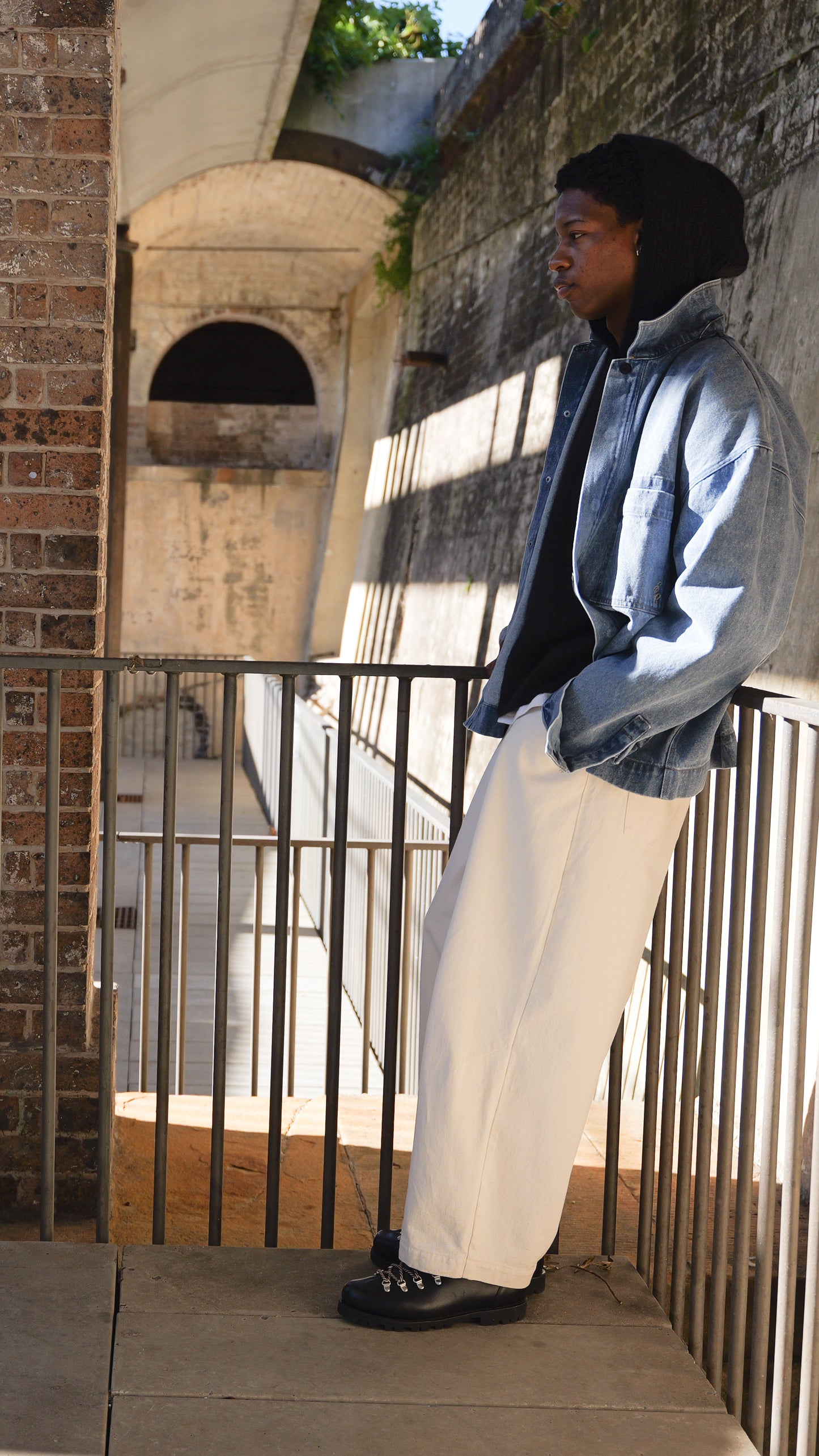 Button Denim Shirt - Washed