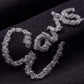 Rough Embroidery Tee - Black
