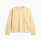 Raw Edge Crew - Pale Yellow