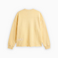 Raw Edge Crew - Pale Yellow