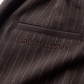 Relax Short - Brown Pinstripe