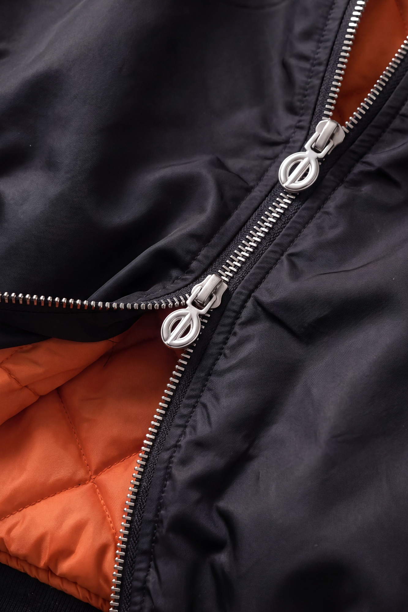 Gathered Bomber - Black/Burnt Orange