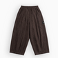 Tweed Relax Pant - Deep Brown