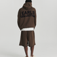 Warm Up Hood - Brown
