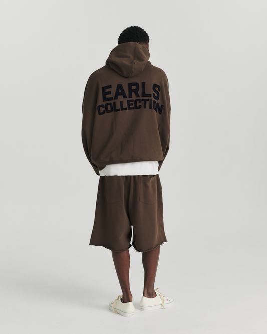 Warm Up Hood - Brown