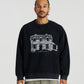 Schoolhouse Crewneck - Black