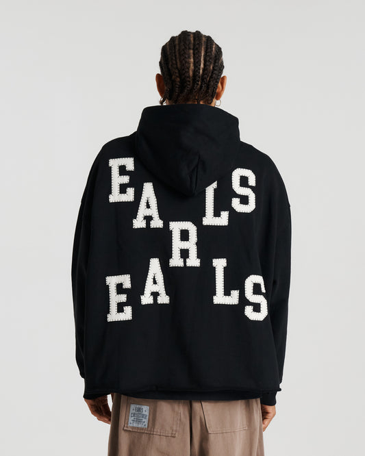Felt Hood - Black/White