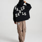 Felt Hood - Black/White