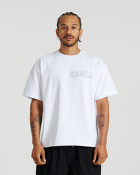 Marine Tee - White/Khaki