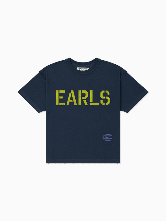 Spray Tee - Navy