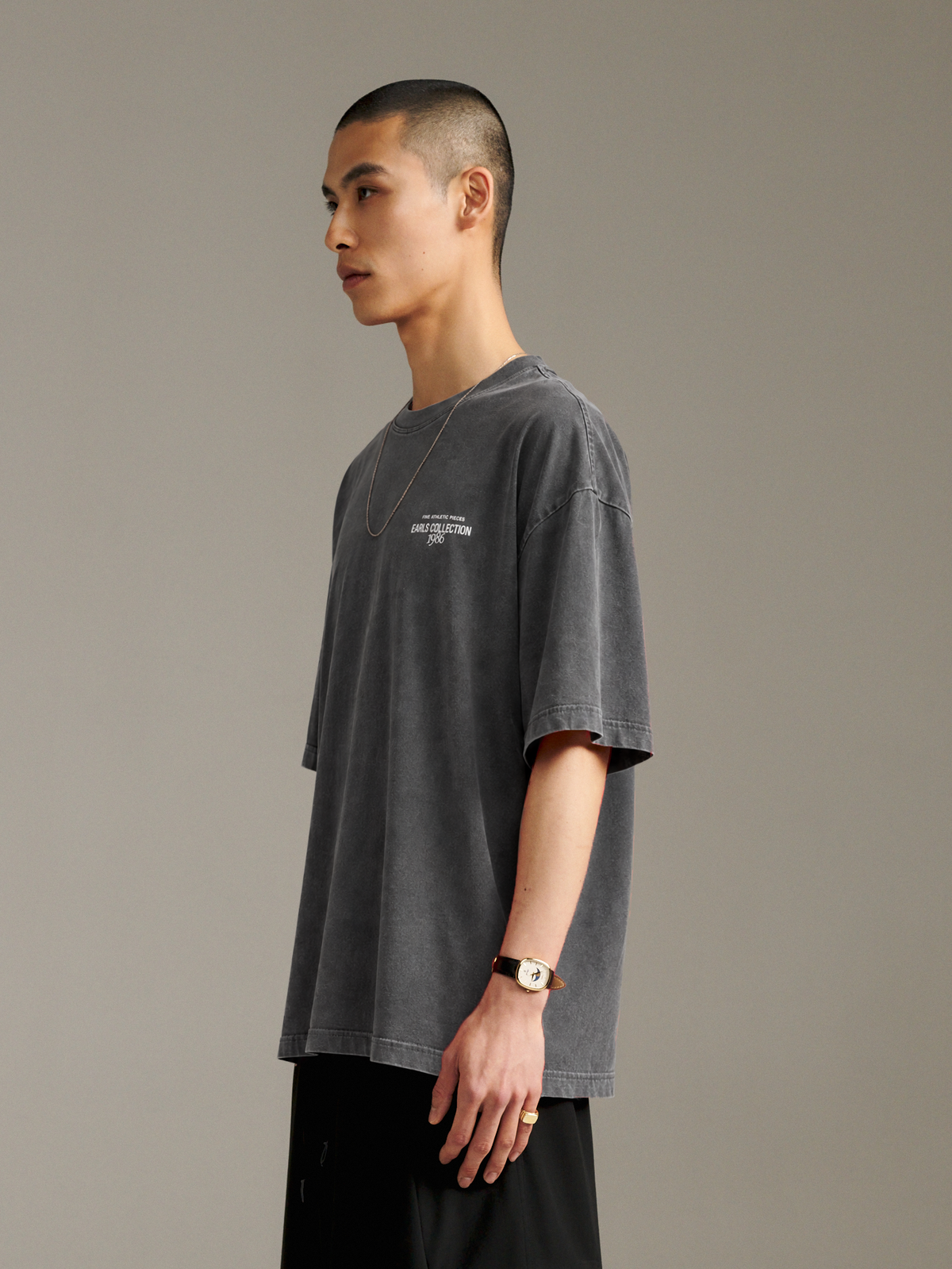 Archive Athletic Tee - Vintage Black
