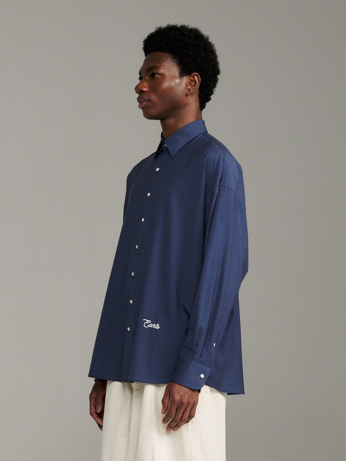 Cangiante Shirt - Navy