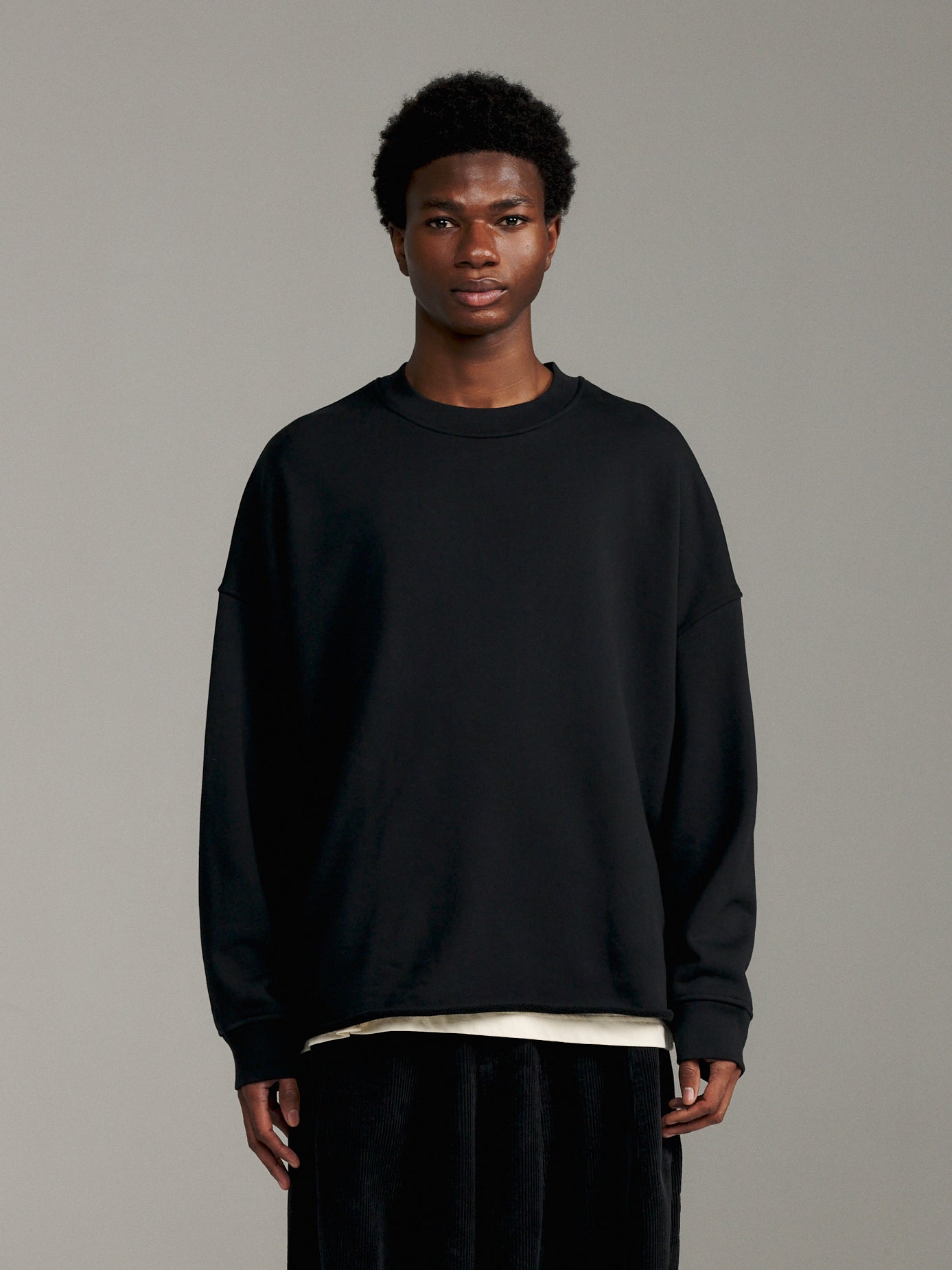 Raw Edge Crew - Black