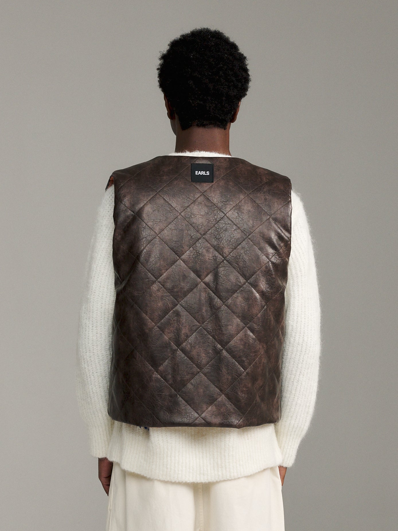 Two-Way Gilet - Brown