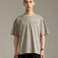 Inverted Tee - Khaki Overdye