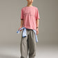 Charlie Pant Herringbone - Stone