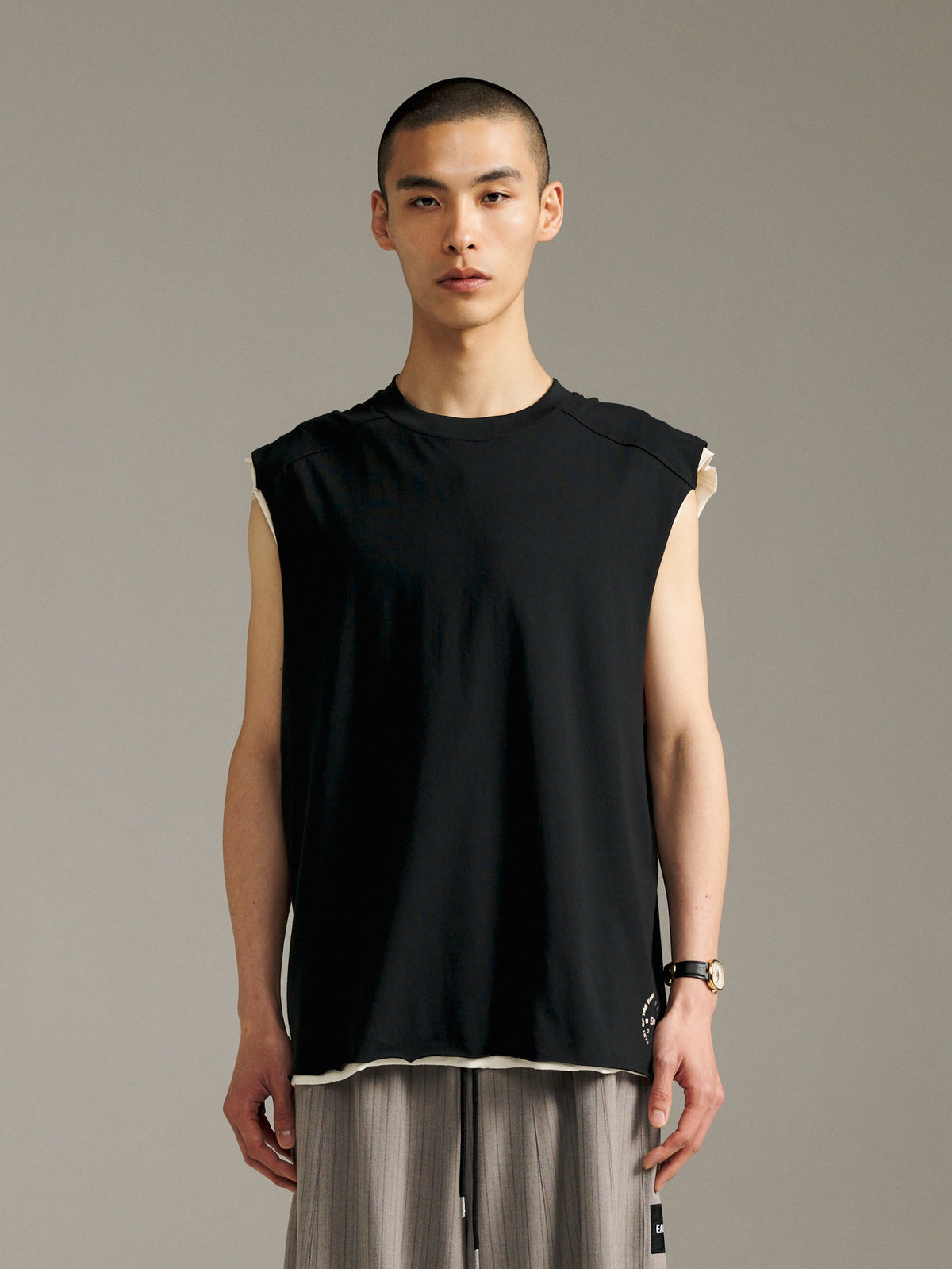 Twin Tank - Black/Off White