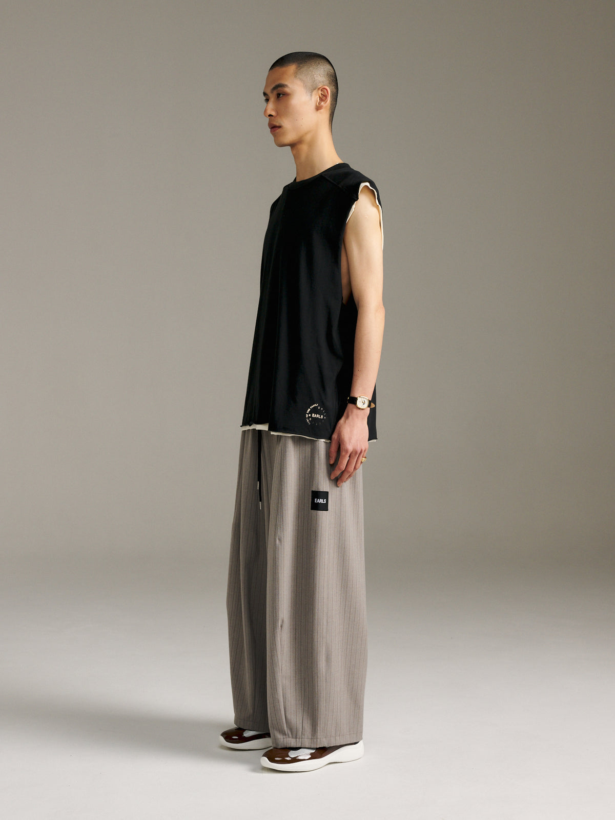 Twin Tank - Black/Off White