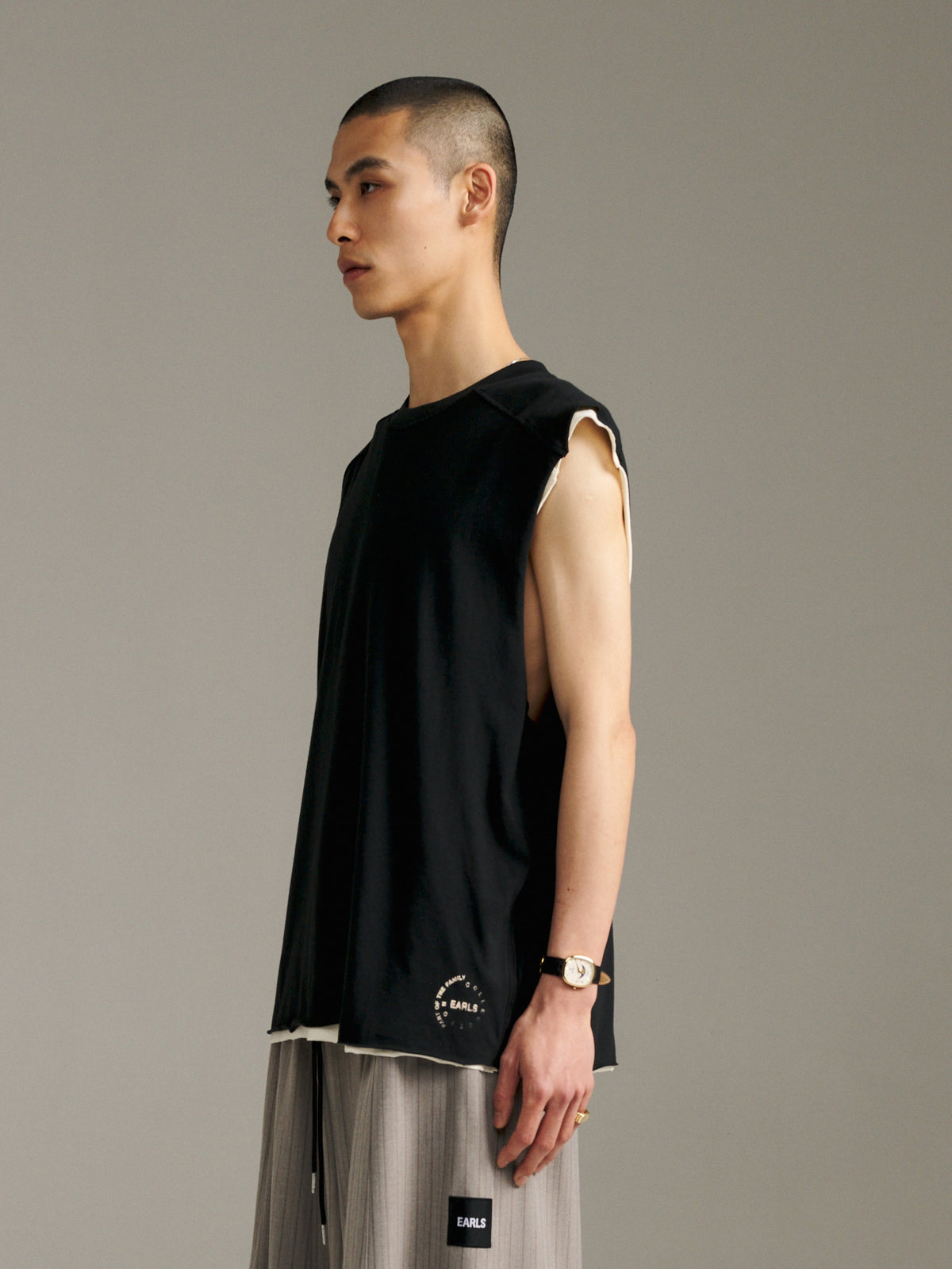 Twin Tank - Black/Off White