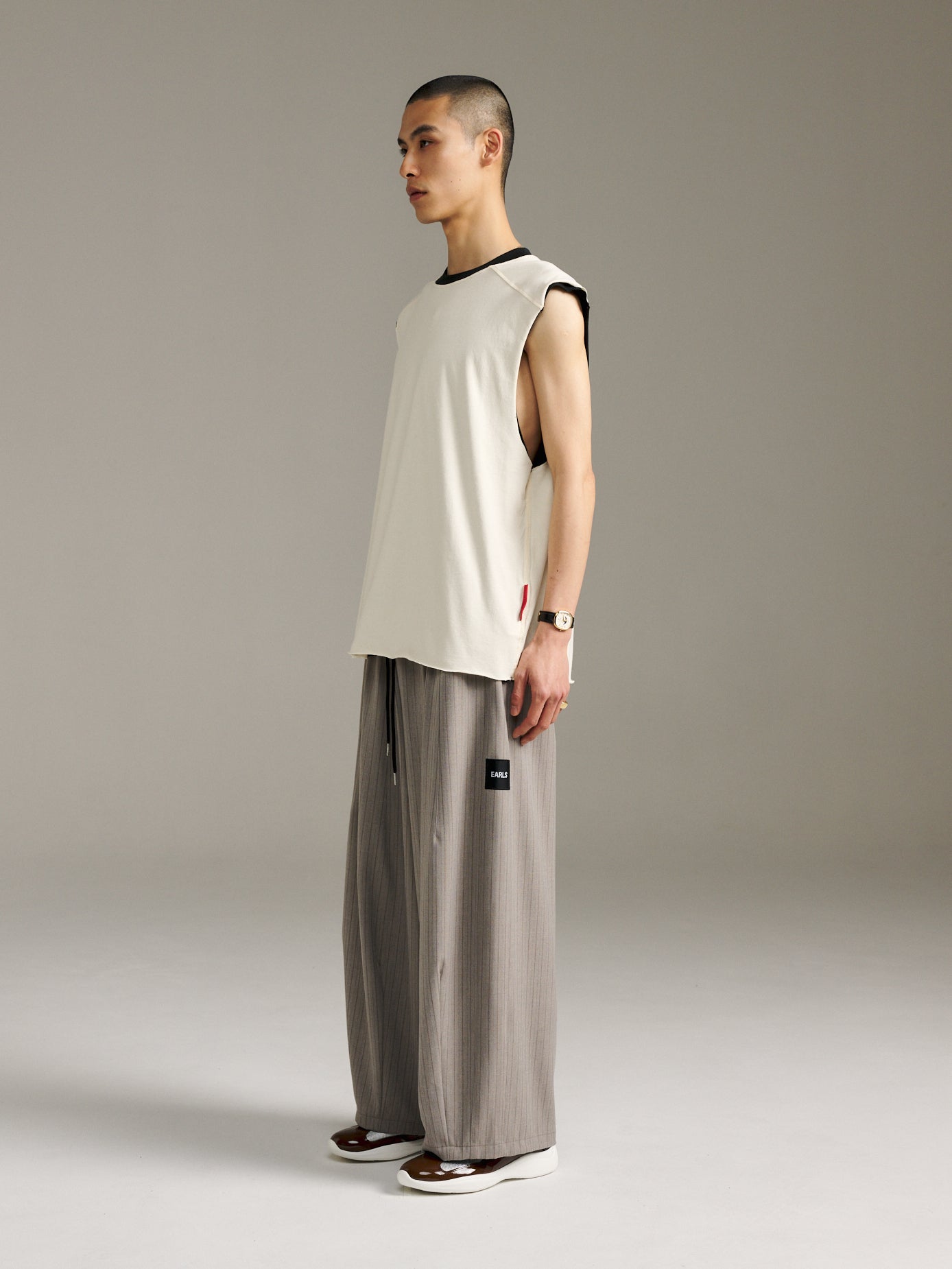 Twin Tank - Black/Off White