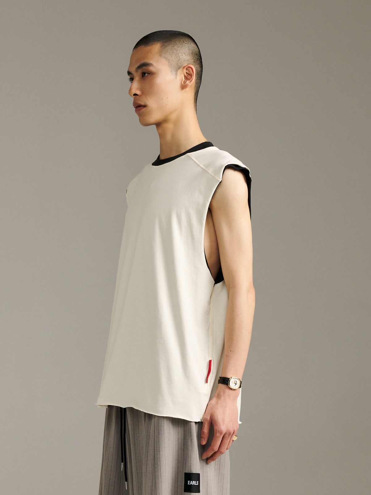 Twin Tank - Black/Off White