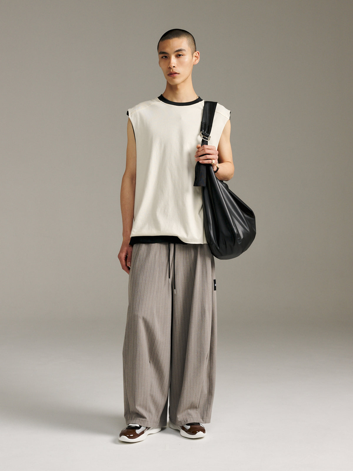 Twin Tank - Black/Off White