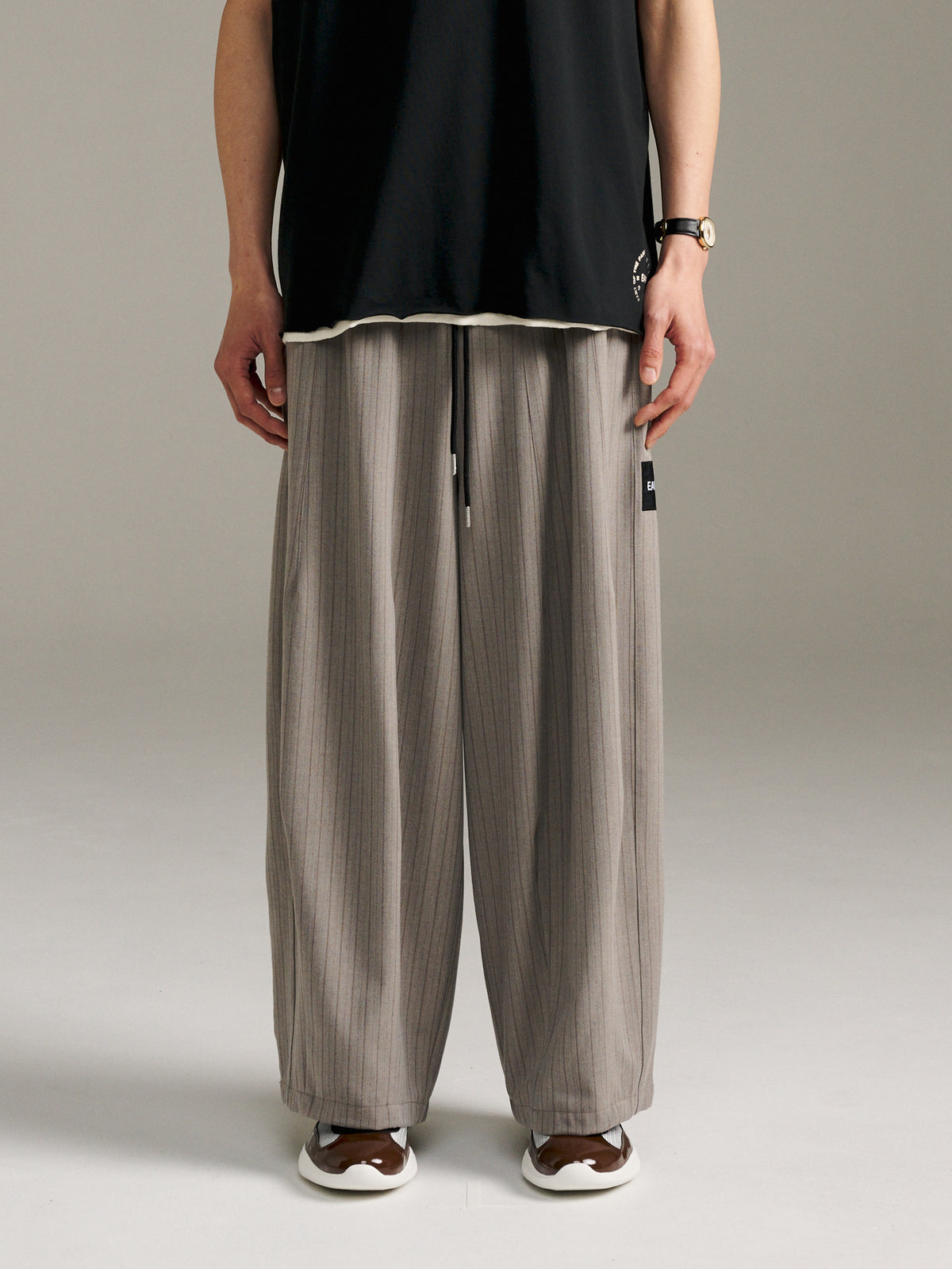 TR Relax Pant - Wheat Stripe