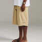 Bermuda Herringbone Short - Beige