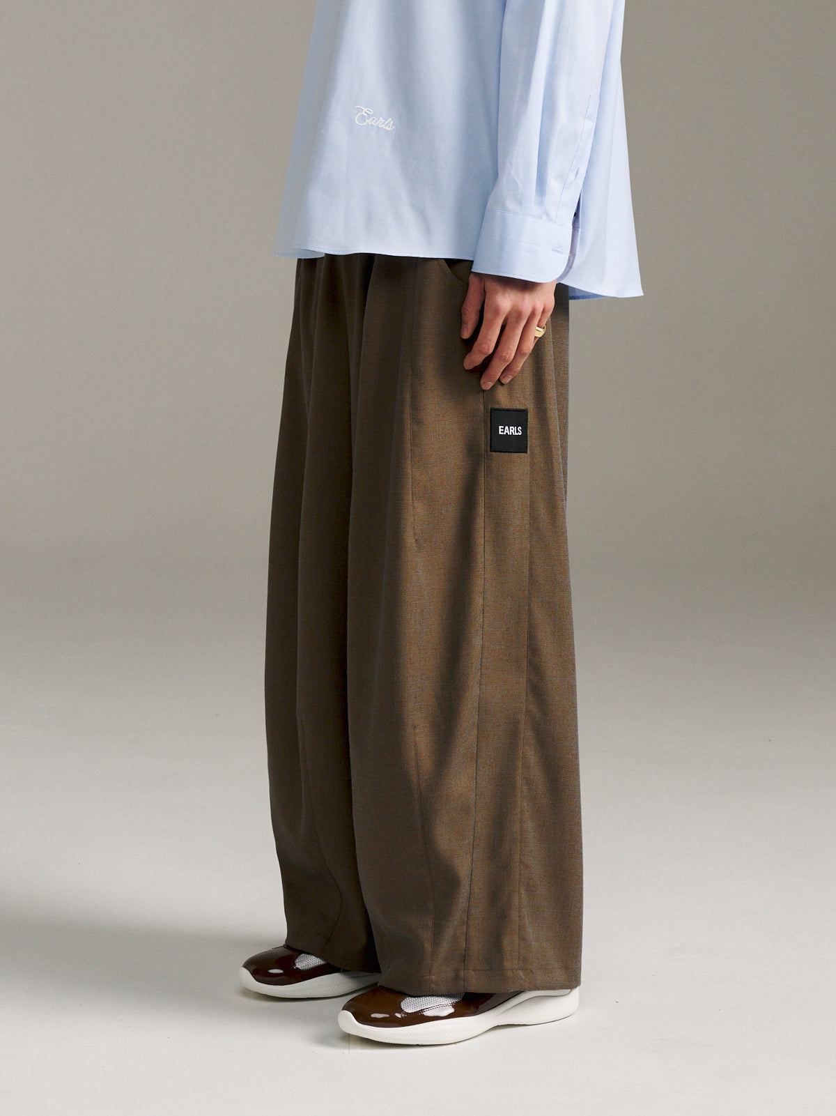 TR Relax Pant - Blue/Brown