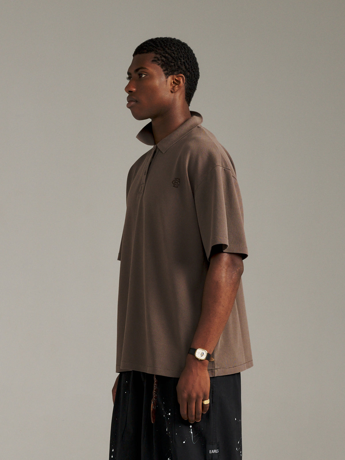 Spring Polo - Washed Brown