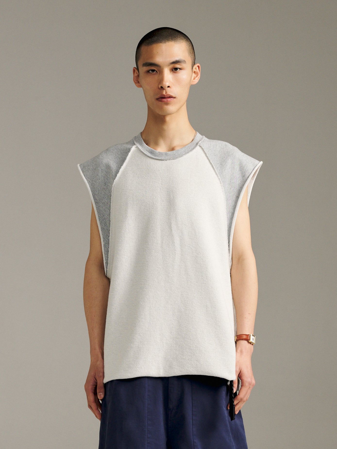Campus Tank - Grey Reverse