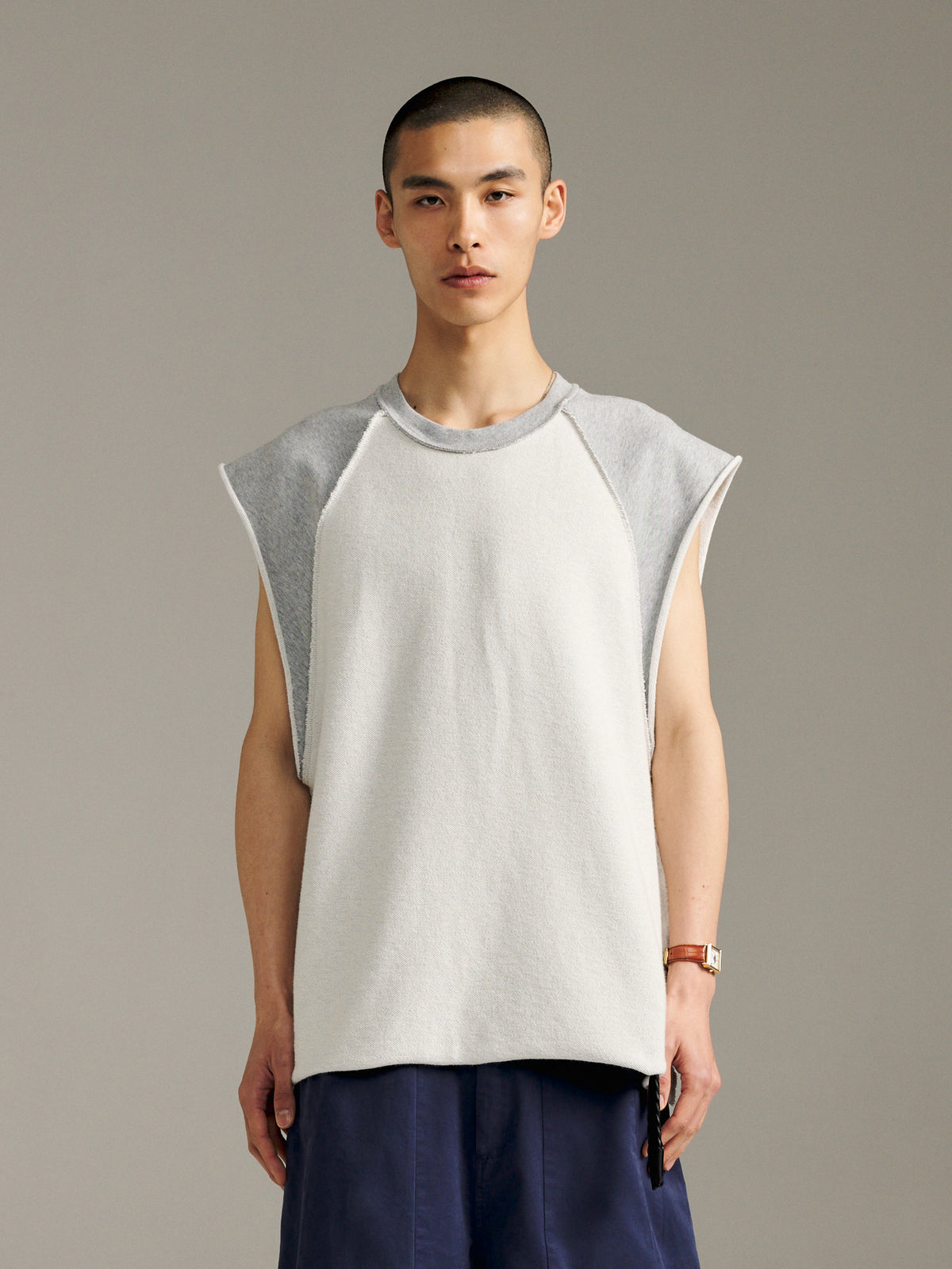 Campus Tank - Grey Reverse