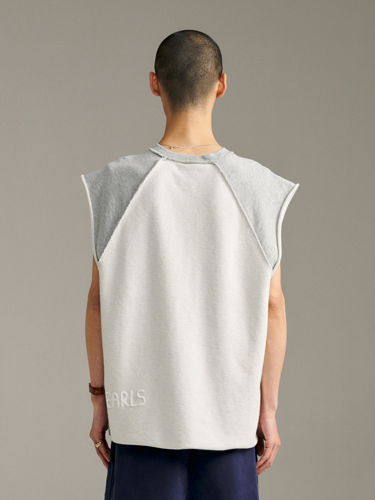 Campus Tank - Grey Reverse