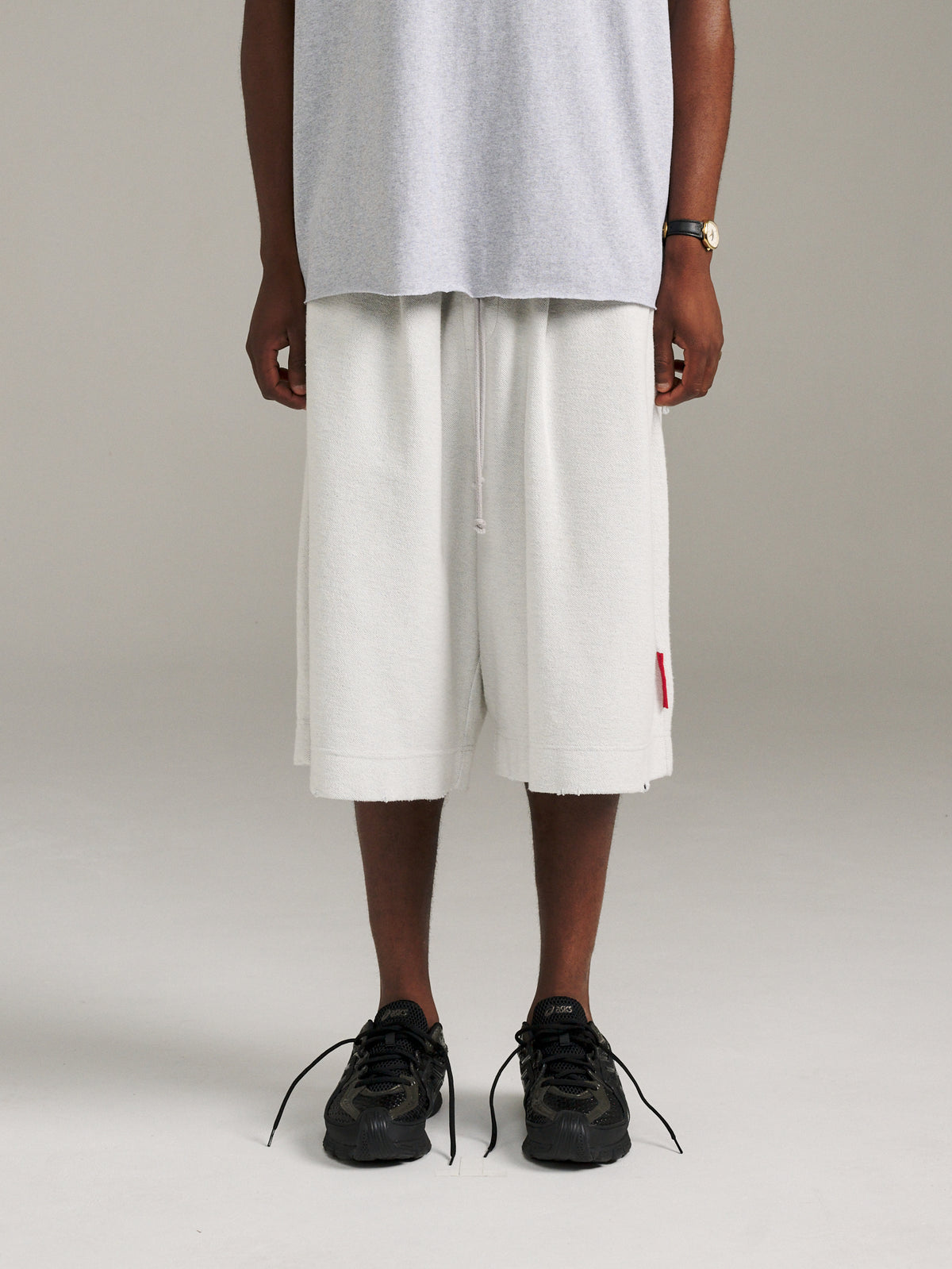 Terry Bermuda Short - Grey Marle