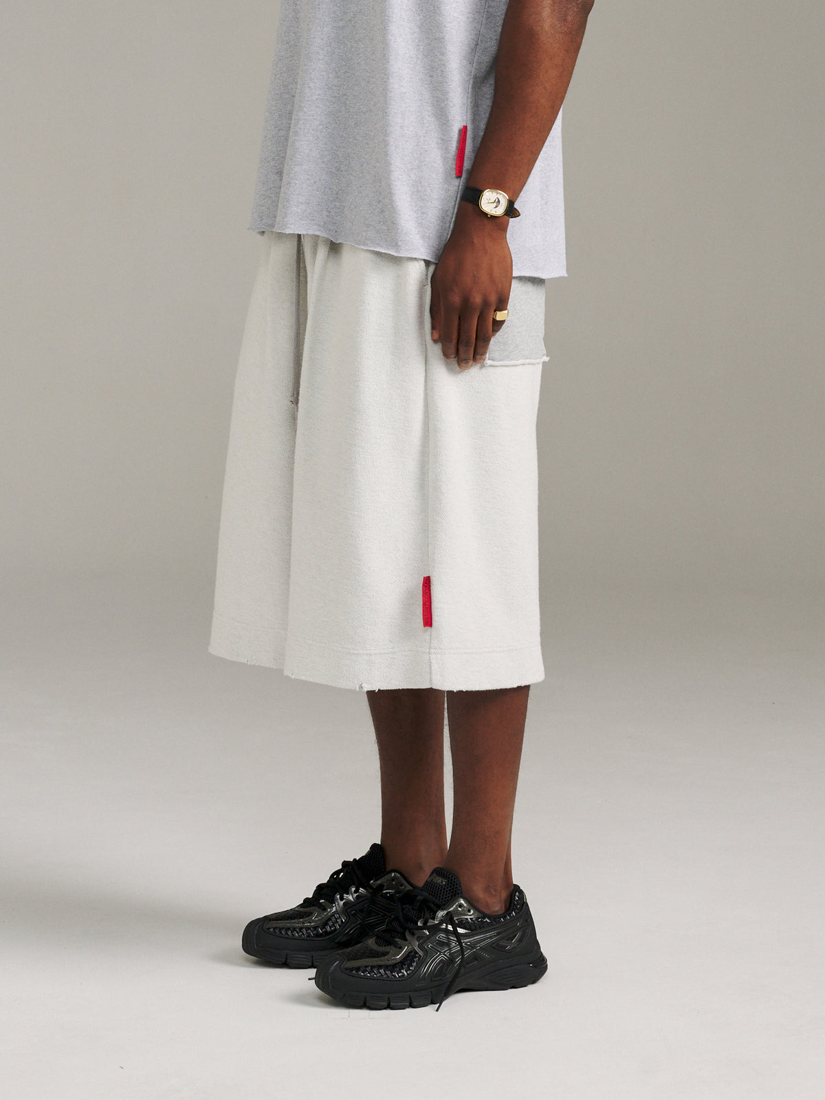 Terry Bermuda Short - Grey Marle