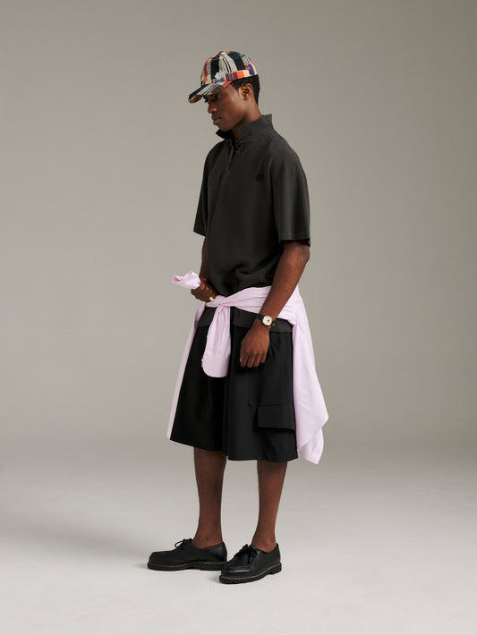 Spring Polo - Washed Black