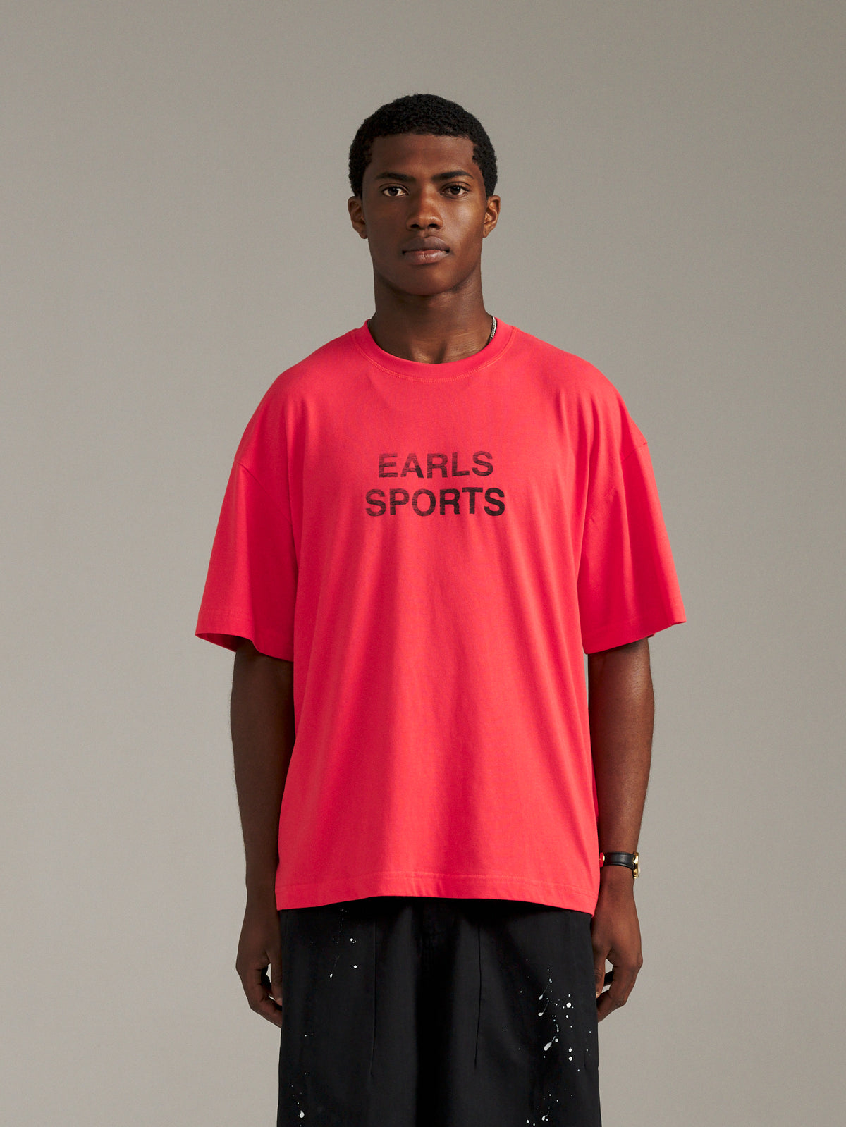 Barbell Tee - Red